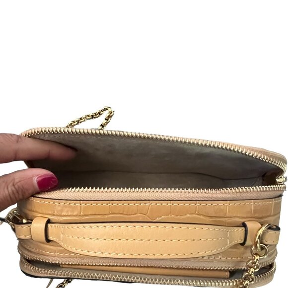 Chloe Calfskin Crocodile Embossed Mini C Bag - Picture 5 of 9